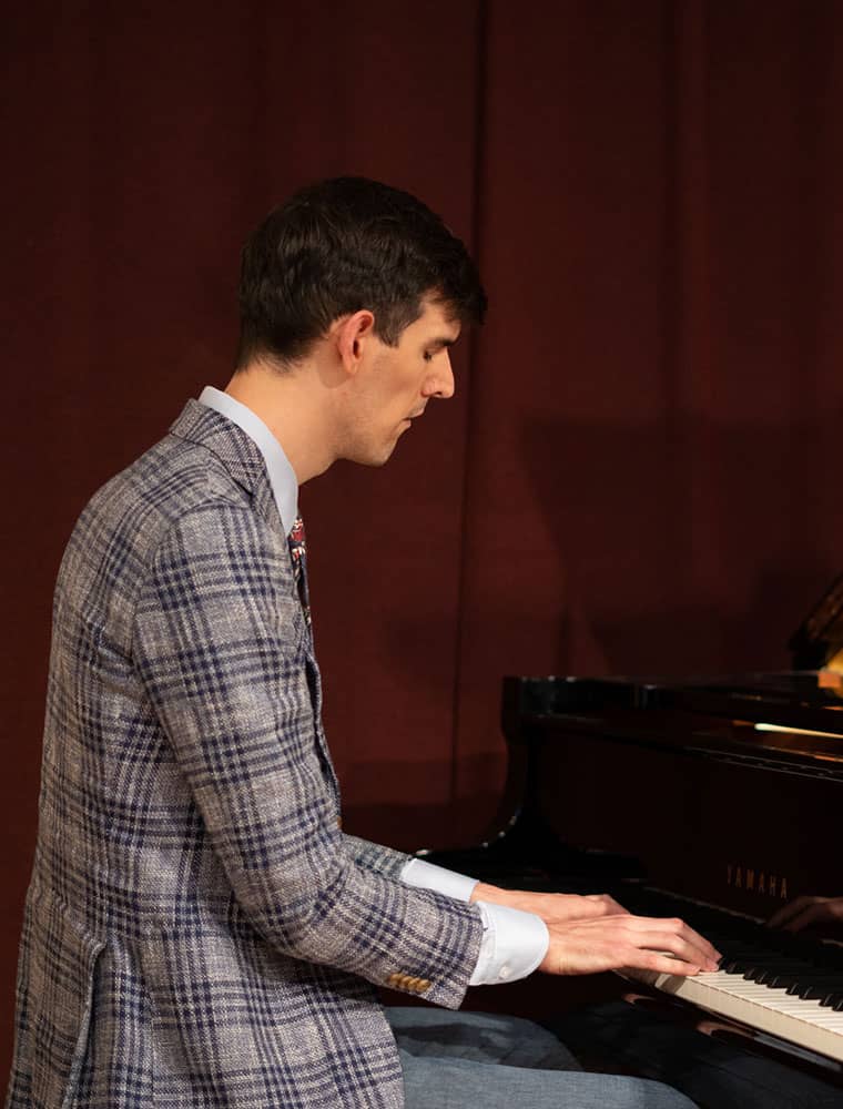 rob playing piano